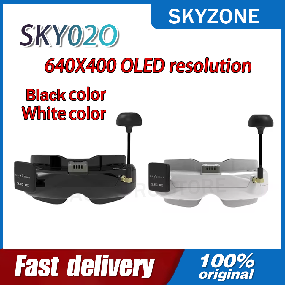 Drone Racing Battery - Lunettes FPV SKYZONE SKY02O OLED 5.8GHz