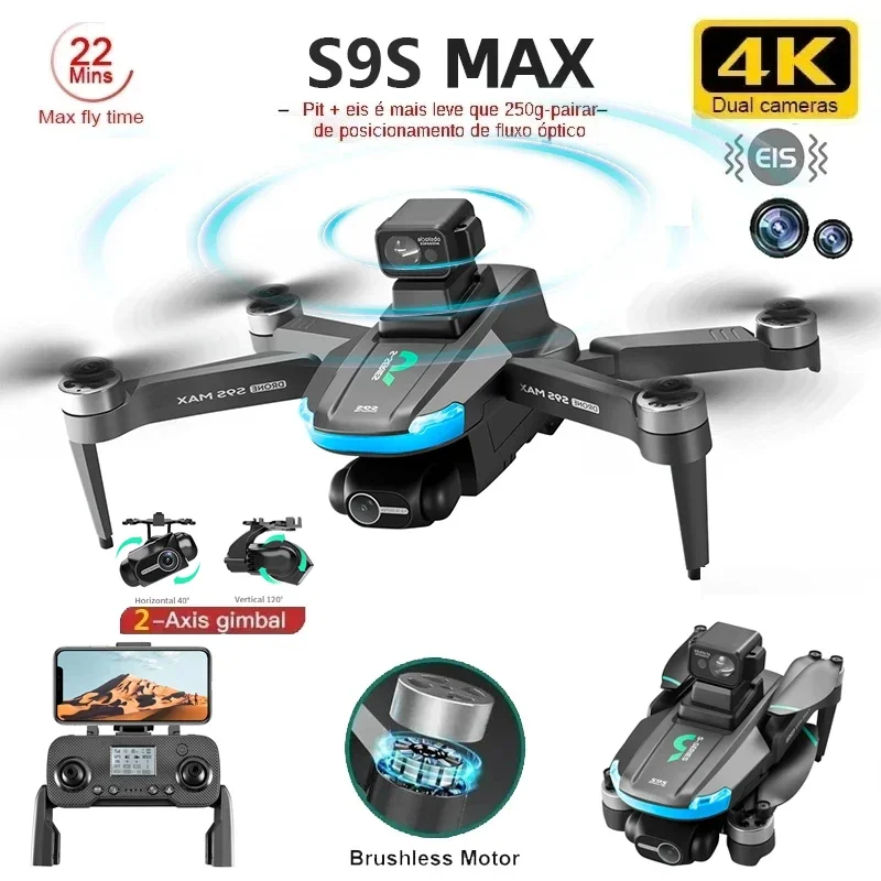 Drone Racing Camera - Nouveau S9S MAX MINI Drone 4K