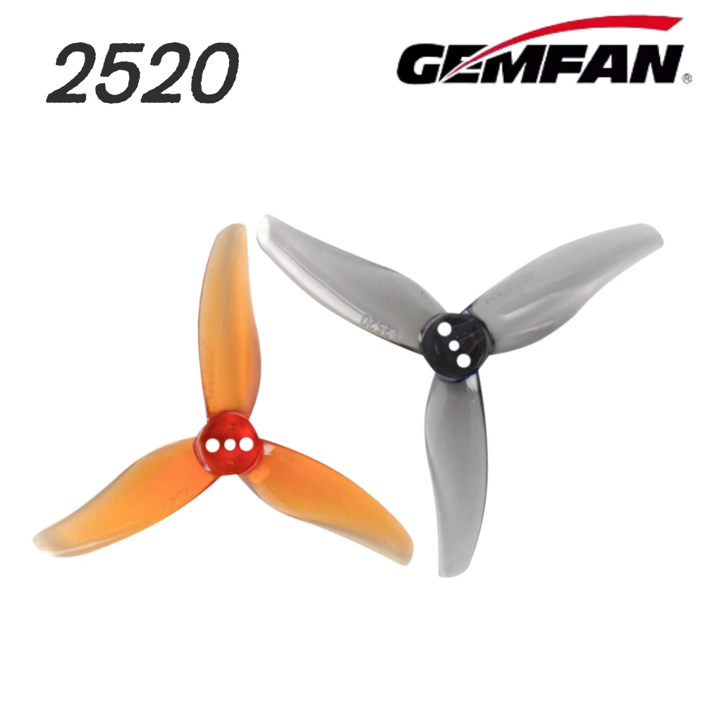 Drone Racing Propeller - 4 paires d'hélices Gemfan Hurricane 2520