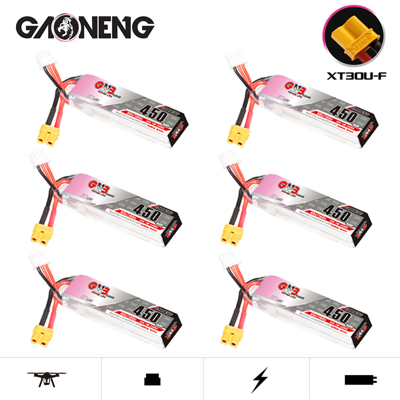Drone Racing Battery - GNB-Batterie aste Ve Fuchsia, HV 2S,