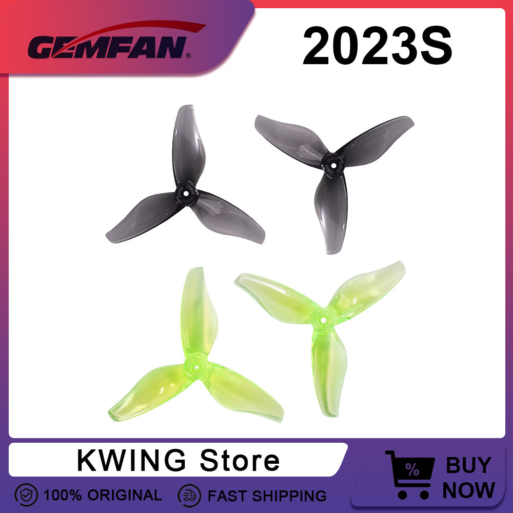 Drone Racing Propeller - 12 paires (12CW + 12CCW) Gemfan