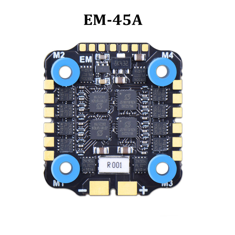 JHEMCU EM 45A/50A 4in1 ESC san - Drone Racing Esc avis et prix