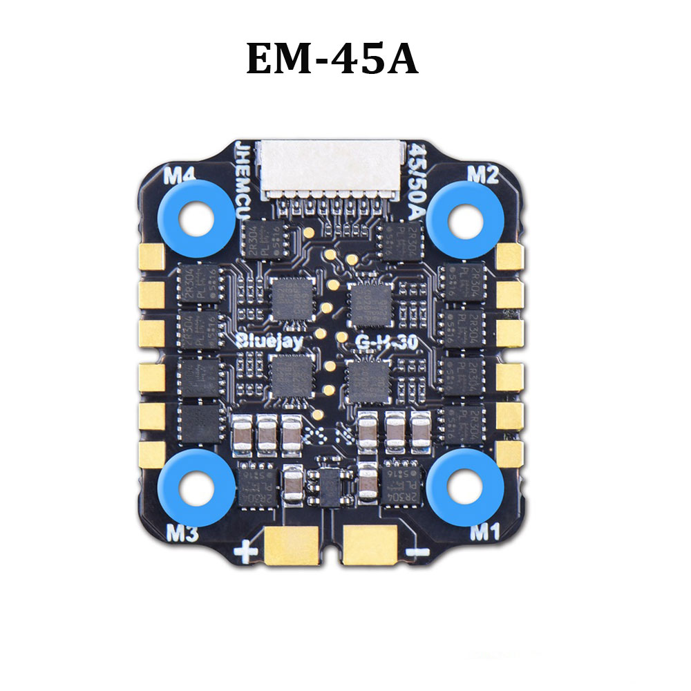 JHEMCU EM 45A/50A 4in1 ESC san - Drone Racing Esc avis et prix