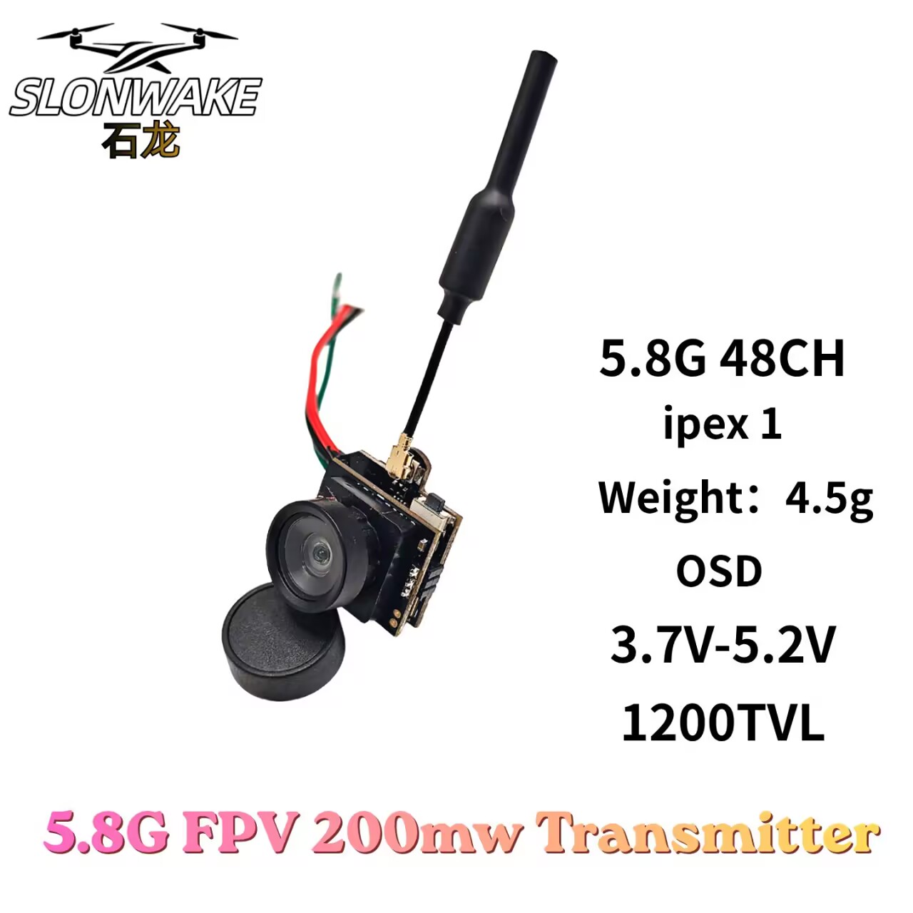 Caméra de transmission vidéo a - Drone Racing Camera avis et prix