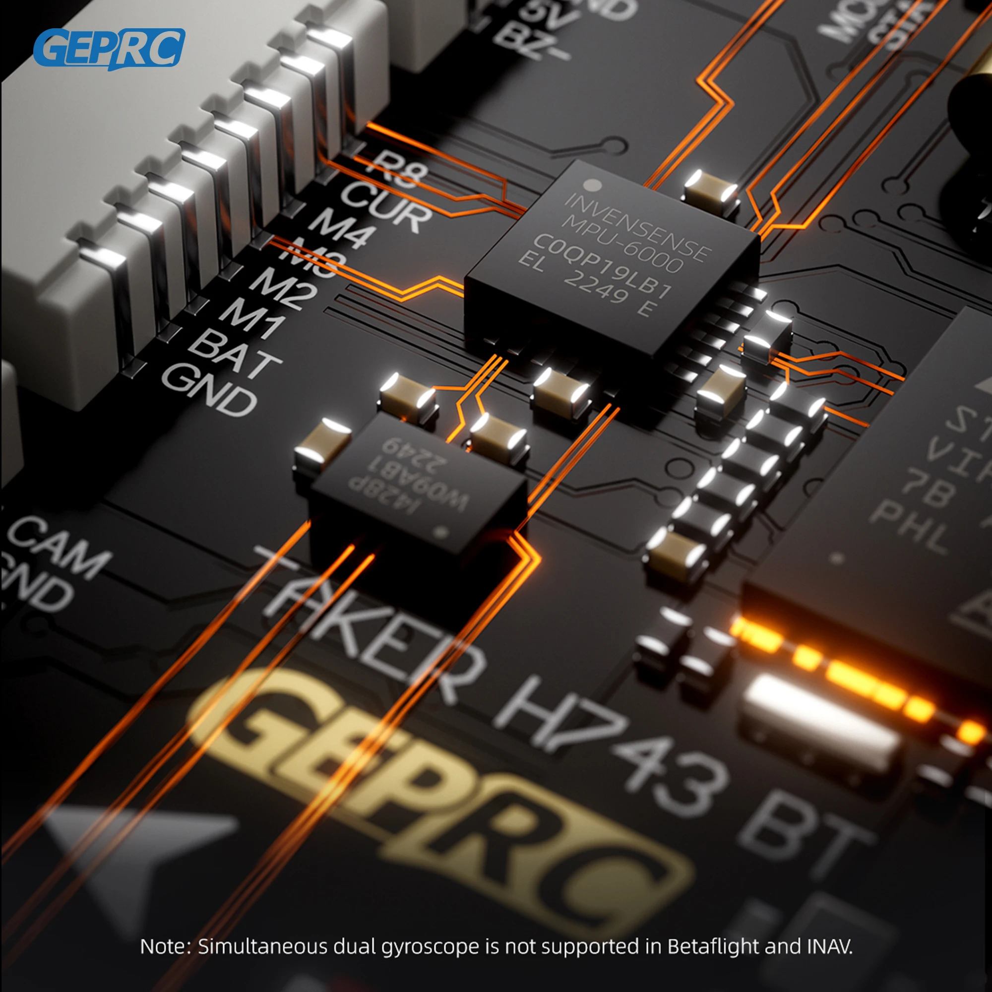 GEPRC TAKER H743 BT 32Bit 65A  - Drone Racing Flight Controller avis et prix