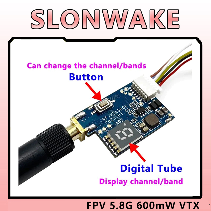 SLONWAKE 5.8G TS5823 PRO Mini  - Drone Racing Camera avis et prix