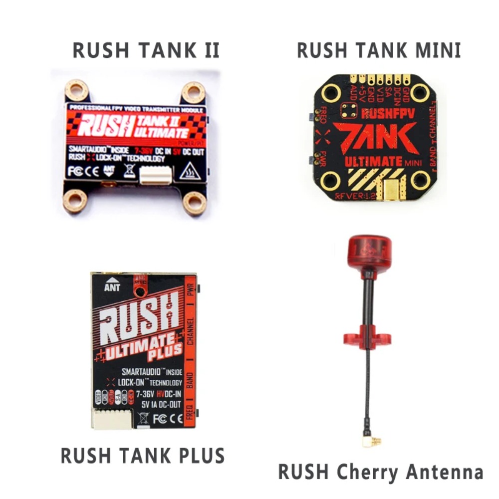 Émetteur vidéo RUSH TANK Ultim - Drone Racing Vtx avis et prix