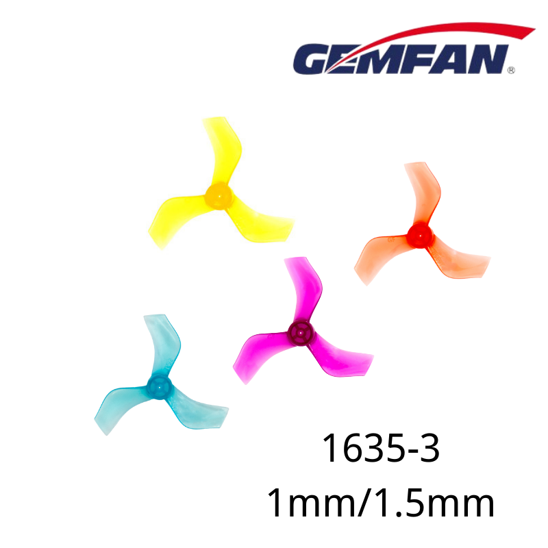 Hélices Gemfan 1635 40mm à 3 p - Drone Racing Propeller avis et prix